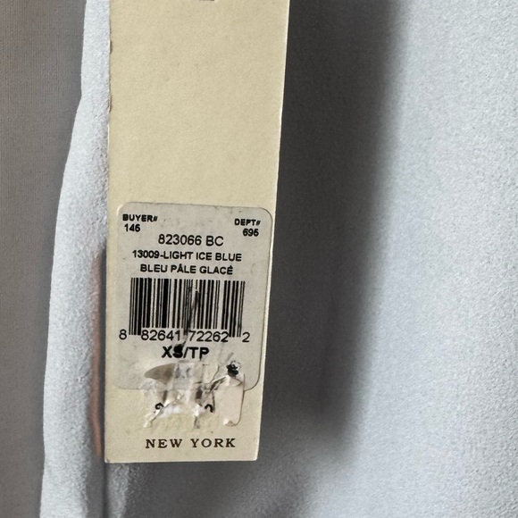 Dex powder blue Sleeveless Cowl Neck top - Picture 4 of 5